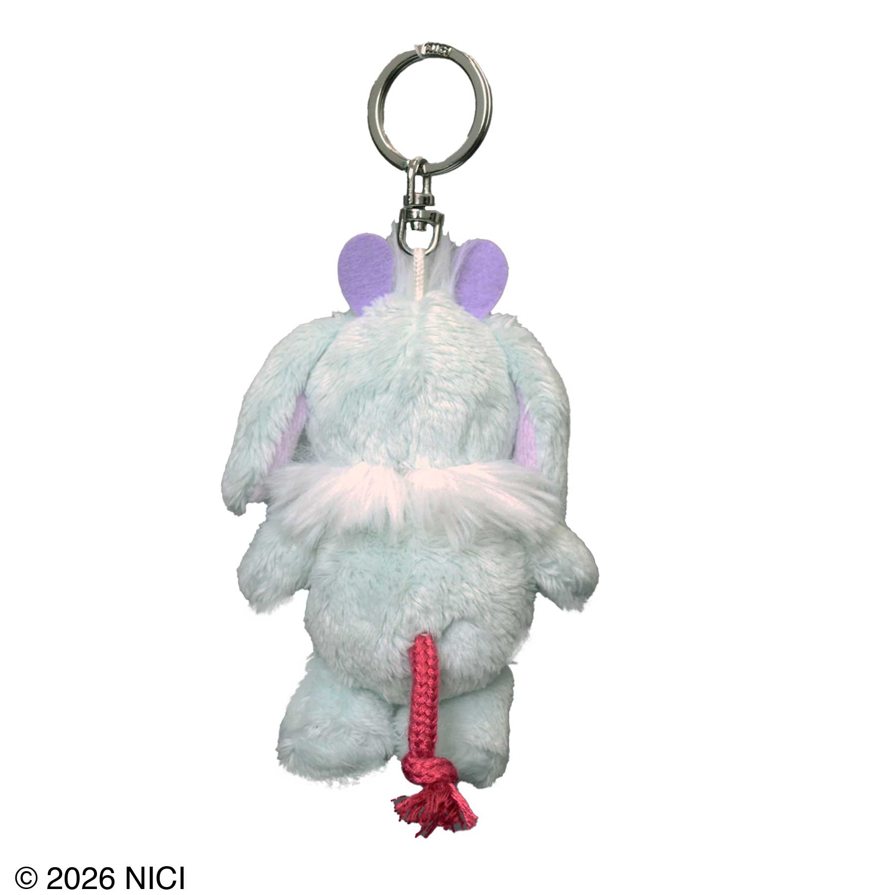 Monster 2026 キーホルダー ライトブルー モンフ 10cm／NICI（ニキ