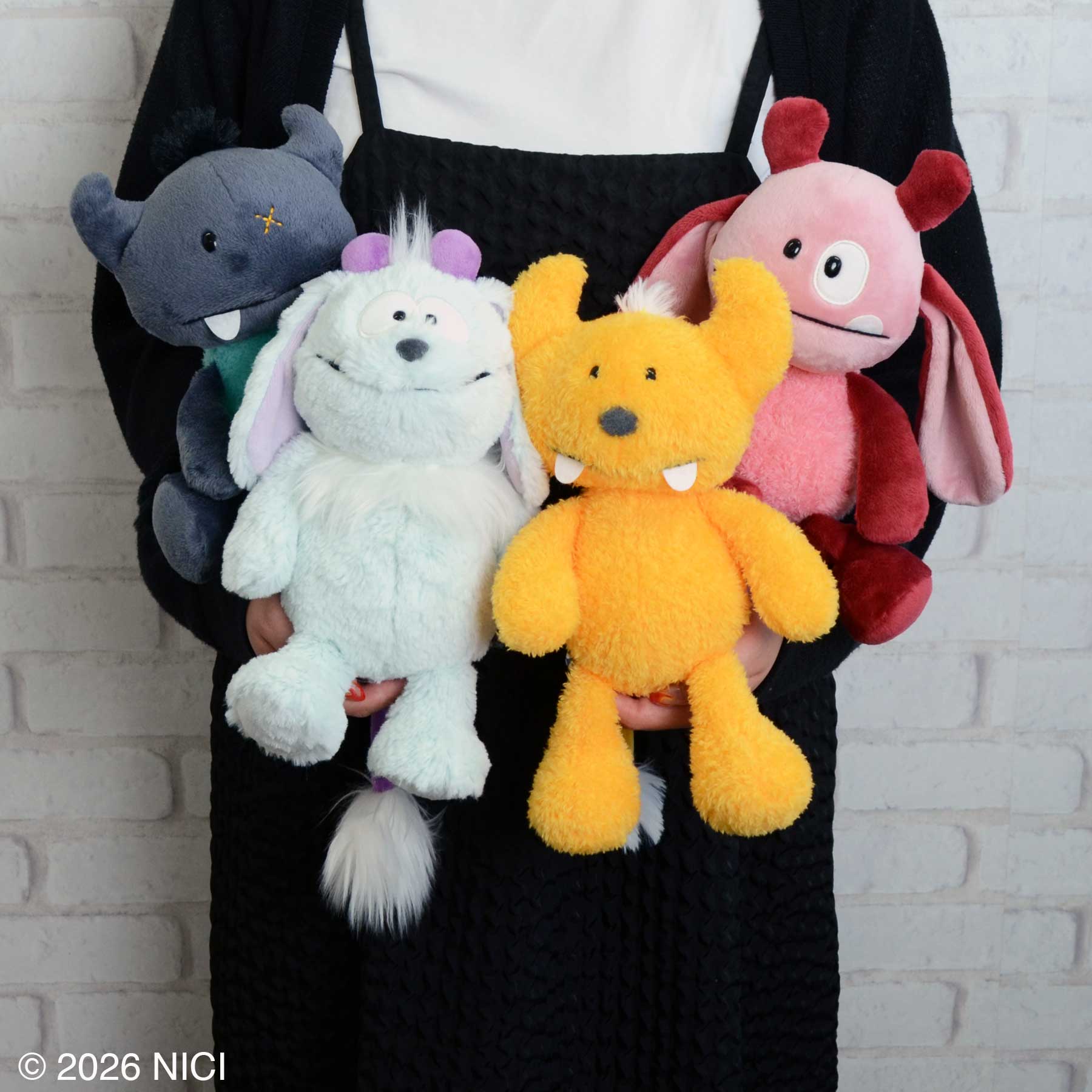 Monster 2026 ぬいぐるみ ピンク ウーヒ 25cm／NICI（ニキ